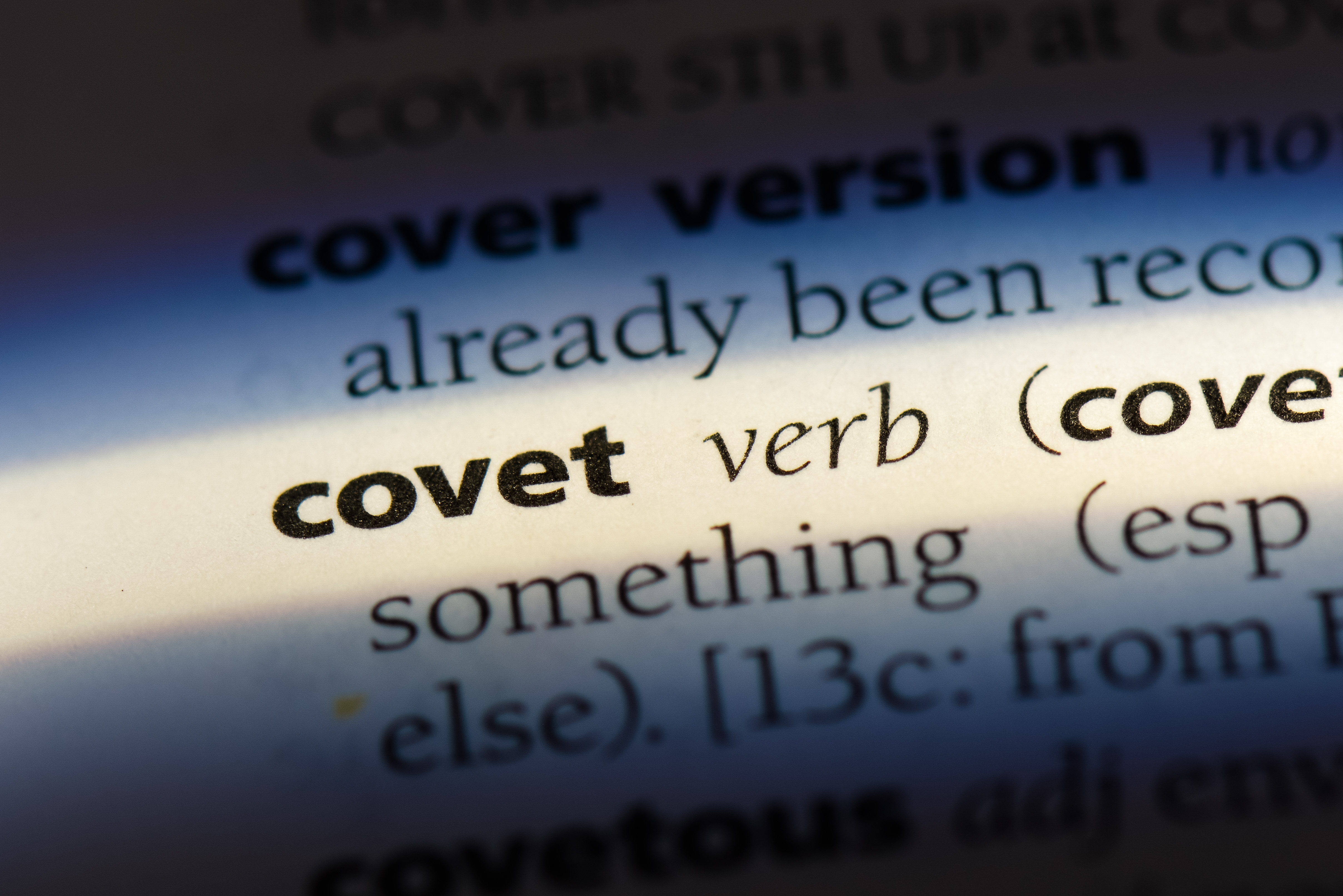 Class 12 – No Coveting